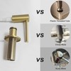 EADOT Brushed Gold Built in Dish Soap Dispenser for Kitchen