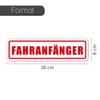 Beginner Driver Car Magnetic Sign I 30 x 8 cm