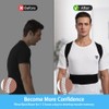 TTPSRY Back Straightener Back Support Belt Adjustable Straight Posture Trainer