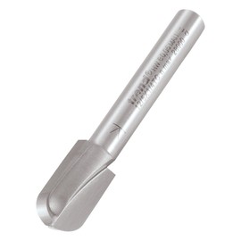 Trend Professional Radius Router Cutter, 5mm Radius, 1/4 Inch Shank, 10mm Cut Diameter & 18mm Cut Length, Tungsten Carbide Tipped, Without Bearing, 12/5X1/4TC