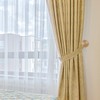 Curtain Holdbacks, Medallion Curtain Tieback Hooks for Drapes, Modern Decorative