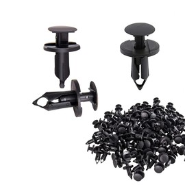 Car Mounting Clips, Pack of 120 Car Retainer Kit, Universal Door Trim Clips, Bumper Trim, Mounting Clips, Plastic Clips Set, Universal Car, Mounting Clips, Car Cable Ties