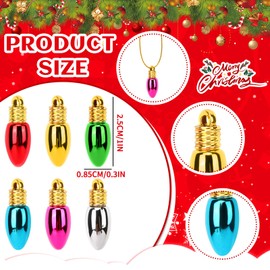 Jansun 200Pcs Christmas Balls Ornaments Mini Plastic Bulbs Beads Hanging Balls for Christmas Tree Pendant Ornaments Jewelry Making Holiday Party Decoration