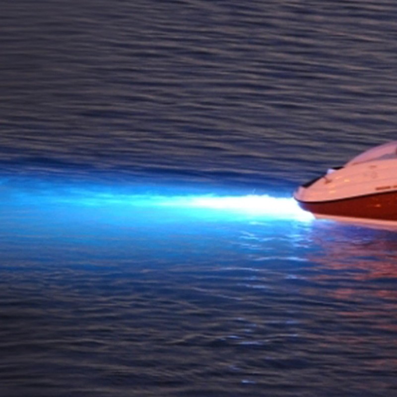 Tidal Wake IP68 Underwater Boat Drain Plug LED Light UltraBright