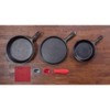 Lodge Essential Skillet Set, 7-Piece, Black