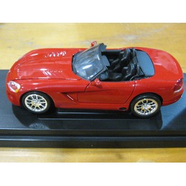ERTL 1/18 Scale American Muscle Dodge Viper SRT 10 Red