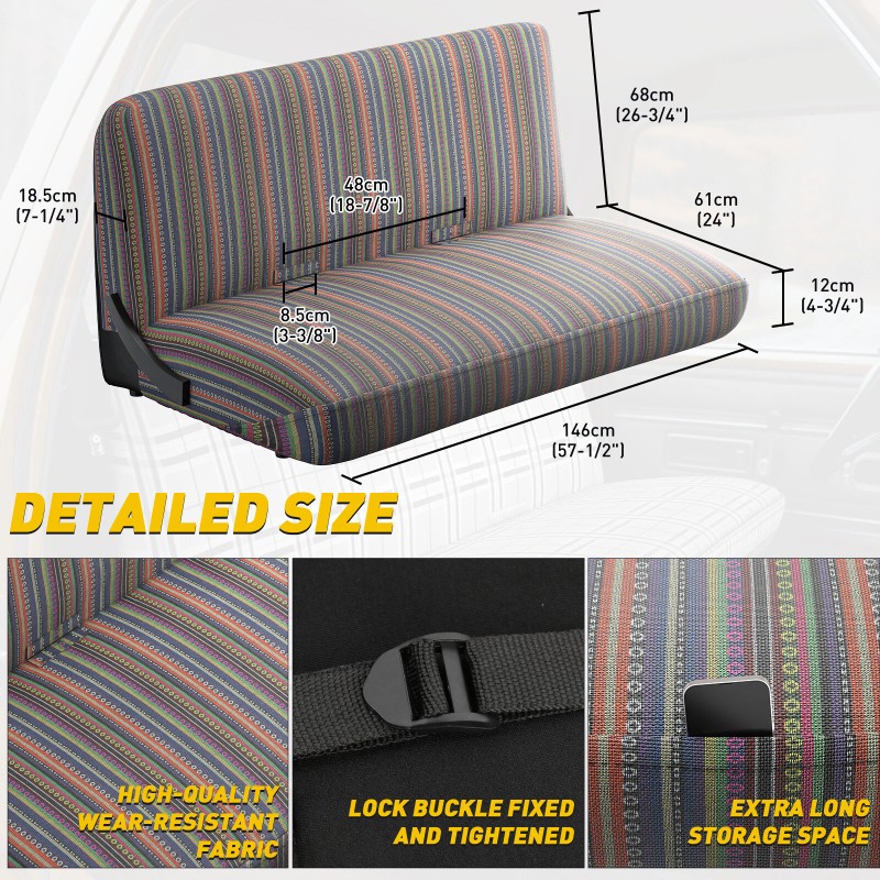 Dreamizer For Ford F100 F150 F250 Truck Pickup Blanket Bench