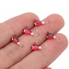 5 Pcs Winter Ice Fishing Jigs Kit for Bass Perch