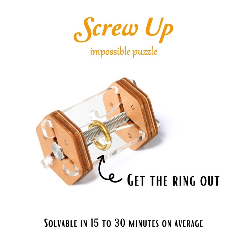 Puzzle Potato - Impossible Puzzle - Brain Teaser Puzzle for