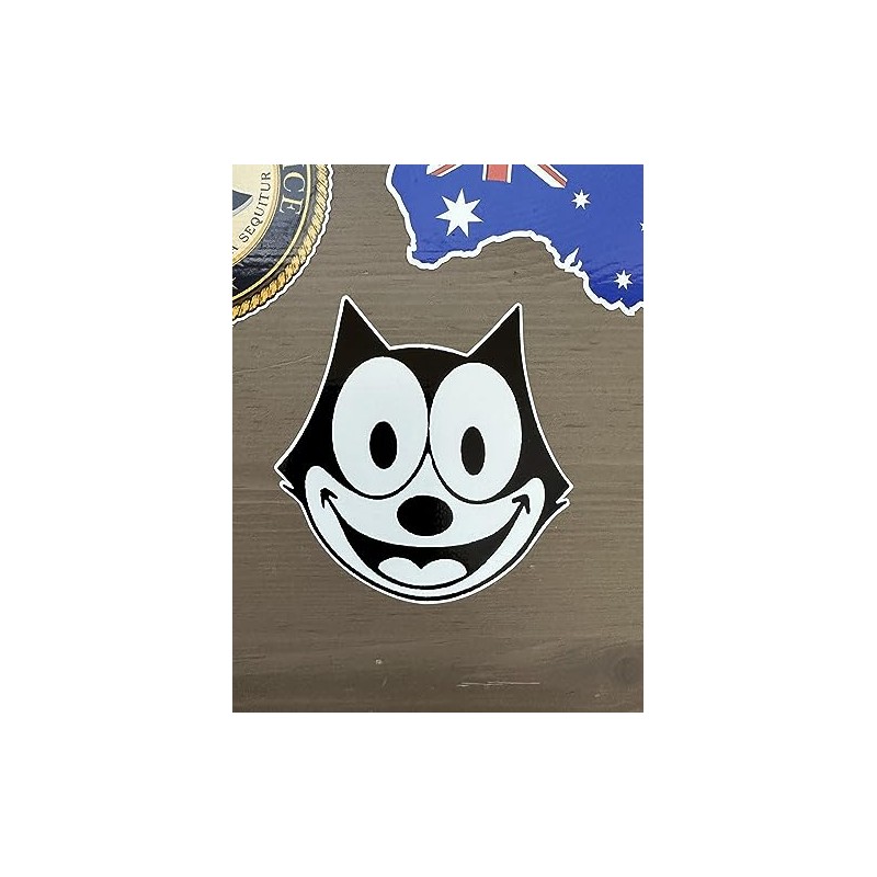 Felix The CAT Bumper Sticker Tool Box Sticker