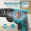 ONEMANA 20V MAX Brushless Cordless Drywall Screw Gun 4200RPM Auto-Feed