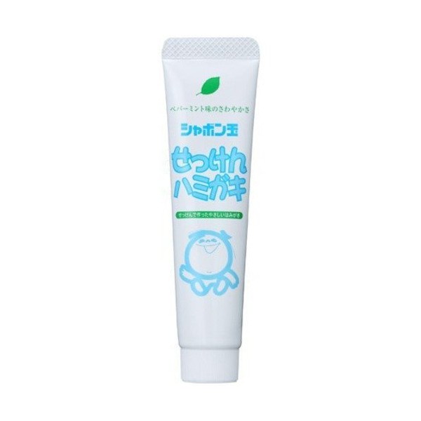Shabondama Mini Soap Toothpaste, 1.4 oz (40 g), Peppermint