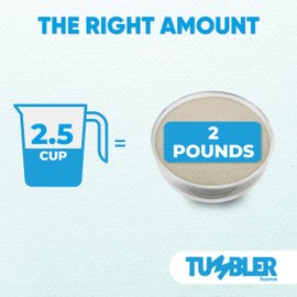 Tumbler Home Real Beach Sand from Florida - 2 Pounds of Fine Decorative Sand for Crafts, Vases, Décor, Weddings, Terrarium, Aquariums, Crafting or Resin Art. Soft & Natural. Made in USA. 2lbs (Beach)