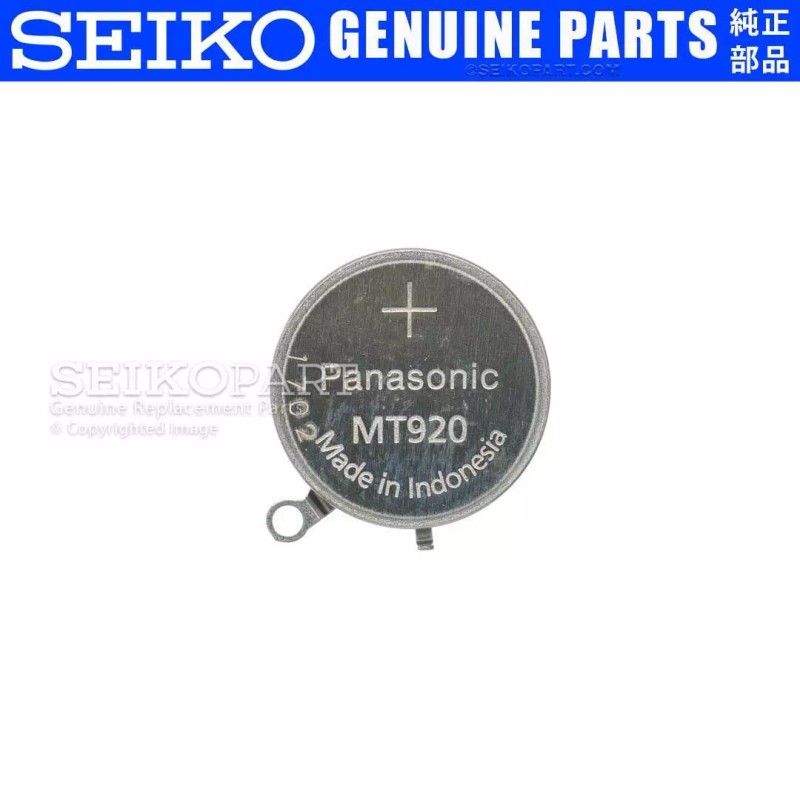 Seiko Solar V142 V145 V157 V158 V14J Battery Capacitor Panasonic