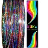 Fairy Hair Tinsel Extensions (Holographic multicolored)