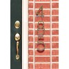 Distinctions by Hillman 843206 5-Inch Floating Mount House Polished Brass,