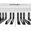 Practice Keyboard & Note Chart for Behind the Piano Keys