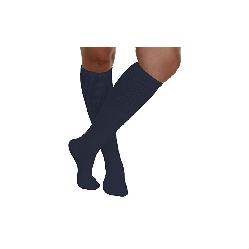 Gilbins Womens Cotton Extra Heavy Super Slouch Socks 2 Pack