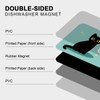 Funny Cat Clean Dishwasher Magnet, Cute Clean Dirty Double Sided