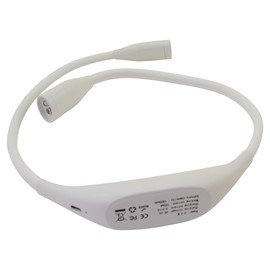 MotoProducts 2 Pack LED Neck Reading Light Bendable 3 Light Intensities Book Light for Reading in Bed Rechargeable Great for Reading Camping Repairing Knitting at Night