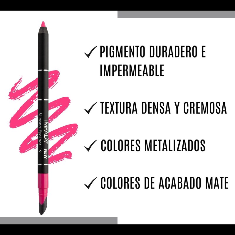 Impala - Wasserfester Eyeliner mit Silikon | Definierte Linie oder