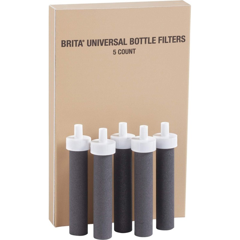 Brita Water Bottle Filter Replacements - BPA Free - 5