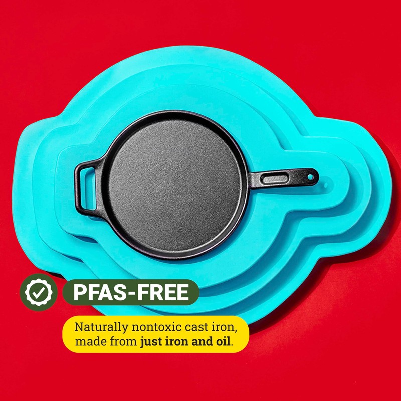 Lodge BOLD 12 Inch Seasoned Cast Iron Griddle, Design-Forward Cookware