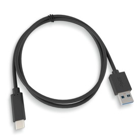 Cablelera USB3.2 Gen2x1 A to C Cable, USB C Cable, USB-A to USB-C, 10Gbps High Speed Data Transfer, USB Charging Cable. Black, 0.5 Meter