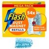 Flash Duster Dust Magnet Refills, Fluffy Dusters Refills, 54 Dusters
