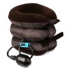Cervical Traction Unit, Head Neck Spine, Inflatable (Brown, 1 PC)