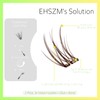 Brown Self Adhesive Lash Clusters - EHSZM BEAUTY POP-PRESS No