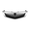 HECASA Front Grille Compatible with 2009 2010 ACURA TSX Silver