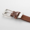 Ikenohata Silver Leather Shop OT-012 Buffalo Leather Belt, Men's Belt,