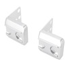 2pcs Home Security Door Reinforcement Lock Anti Theft Aluminum Alloy