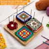 Crochet Blocking Board 8 inch Suit, Wooden Crochet Blocking Board