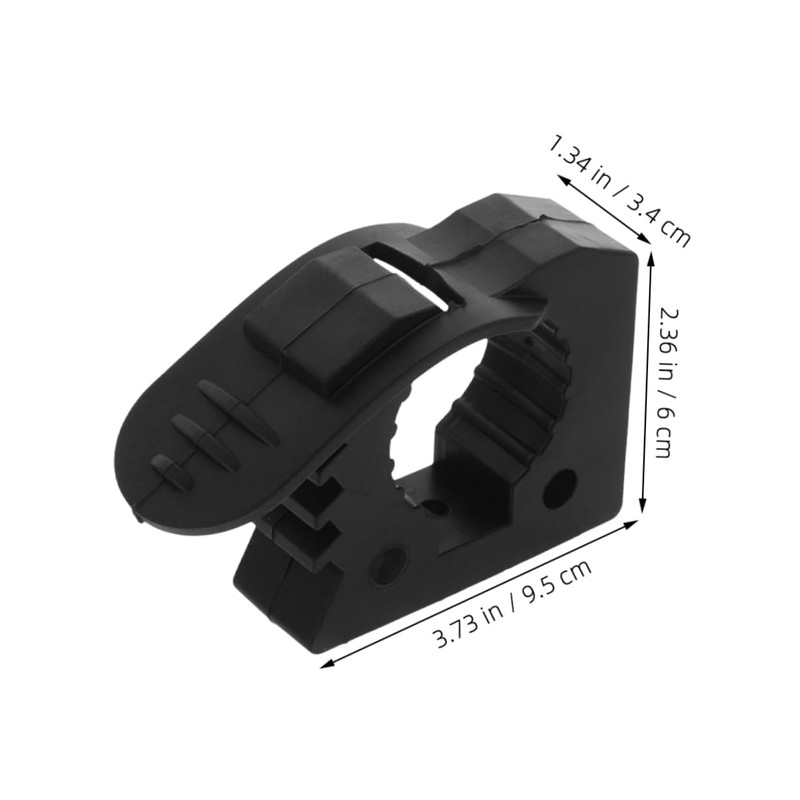 Mikinona 4pcs Rubber Mounting Clamp Holder for Pipes Durable Utility