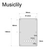 Musiclily Guitar Back Plate, Made in China Squier P-Bass Special,
