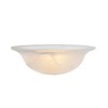 Aspen Creative 23151-11A Replacement Alabaster Glass Shade for Medium Base