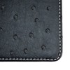 On Par Ostrich Scorecard Holder Black/White