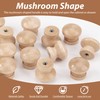 MengH-SHOP Wooden Furniture Knobs, Drawer Knobs, Wooden Knobs, Round Cabinet