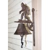 Cast Iron Big Foot Outdoor Entryway Bell, Legendary Mythical Creature