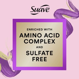 Suave Pink Luscious Curls Conditioner For Luscious Curls Curls Defining Curl Conditioner With Amino Acid Complex 16.5 oz