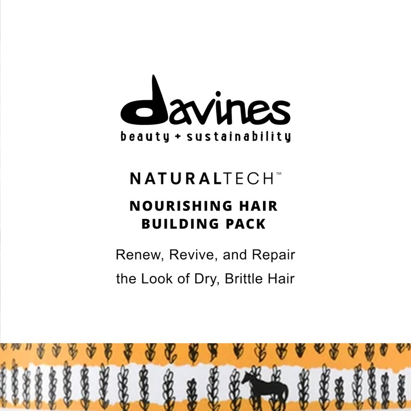 Davines Naturaltech NOURISHING Hair Building Pack, Restructure The Hair Shaft