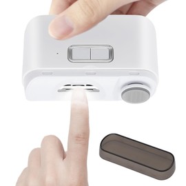 Electric Nail Clippers, 2-in-1 Baby Nail File, Electric Automatic Nail Clippers and Polishers, Electric Nail Trimmer with LED Light for Babies, Children, Adults and Seniors