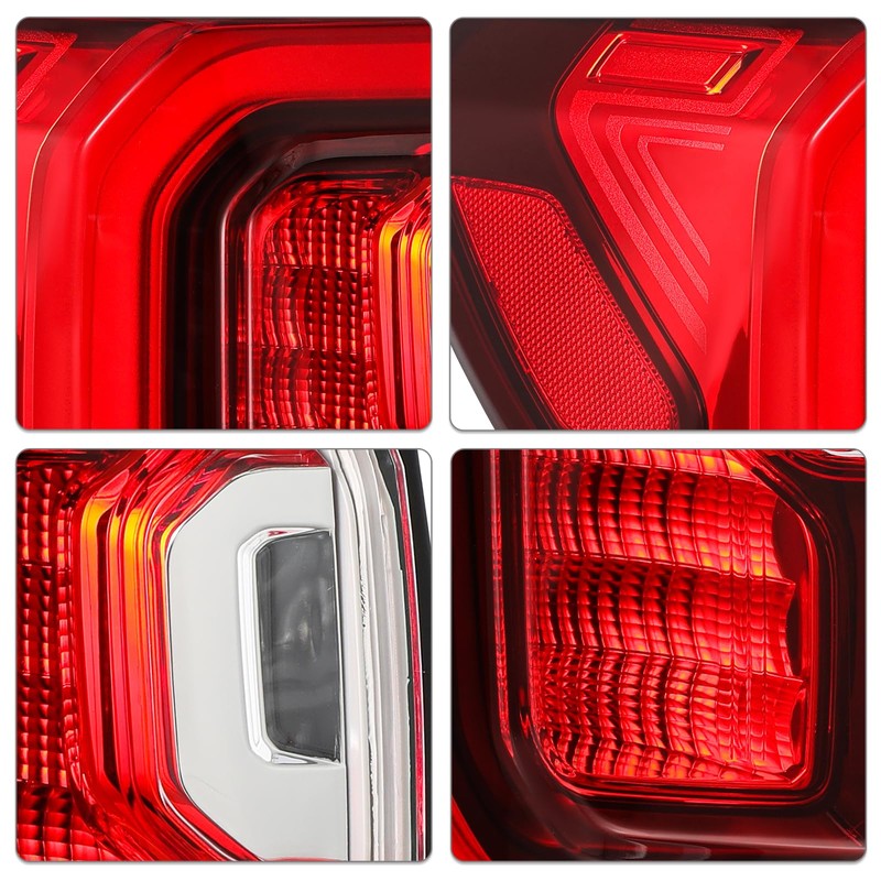 SOCKIR Fit for 2020-2023 GMC Acadia FULL LED Tail Light