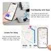 Smart Bluetooth Tracker 2-Pack – Key Finder & Luggage Locator,
