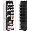 MISSLO Clear Over the Door Shoe Organizer Large Deep Pockets