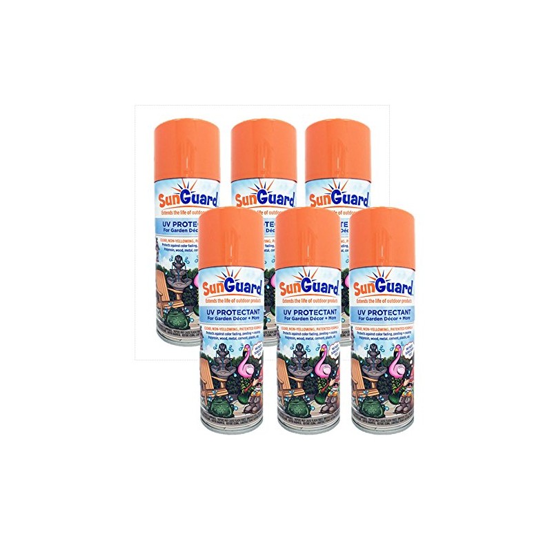 SUNGUARD UV Protectant Spray for Outdoor Decor, Furniture & More