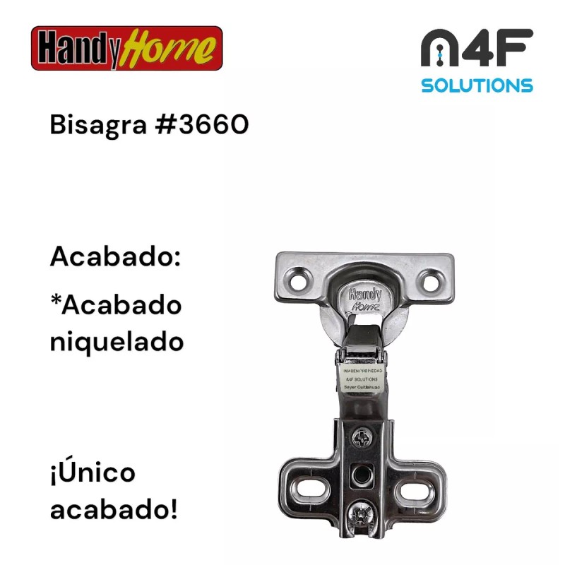 Handyhome Bisagra Handyhome 8.5 Cm X 5.2 Cm 20paquetes 40piezas