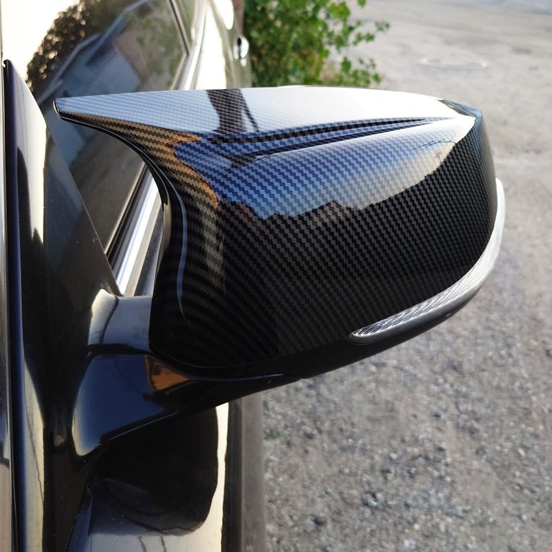 AtticZone Side Mirror Caps Covers Compatible with Infiniti Q50 Q60